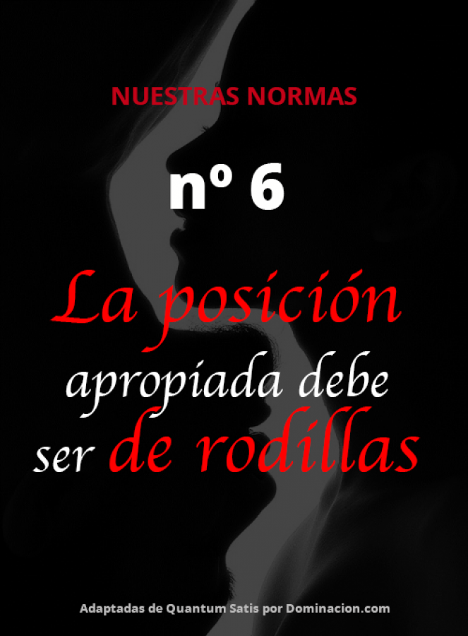 La posición apropiada debe ser de rodillas