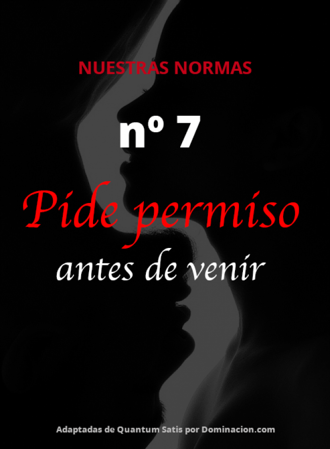  Pide permiso antes de venir