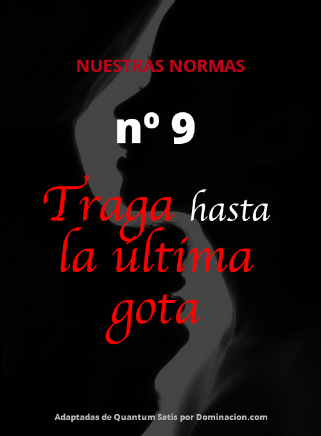Traga hasta la última gota
